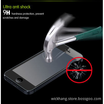 Premium 9h 0.3 Mm Tempered Glass Film Screen Protector for iPhone 5 5s